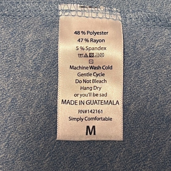 LuLaRoe Lindsay Kimono-Blue-Size Medium - Picture 4 of 5